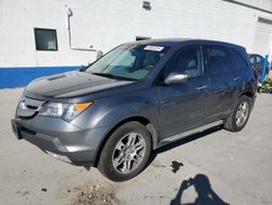 Acura salvage cars for sale: 2008 Acura MDX Technology