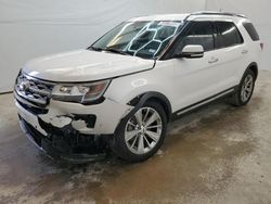 Ford Explorer Limited Vehiculos salvage en venta: 2018 Ford Explorer Limited