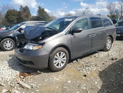 Salvage cars for sale at Madisonville, TN auction: 2015 Honda Odyssey EXL