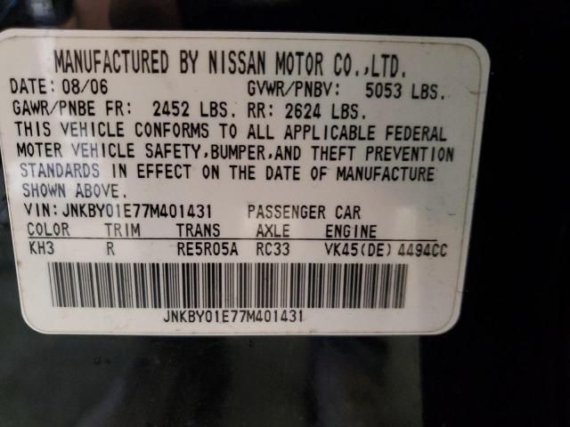 2007 Infiniti M45 Base