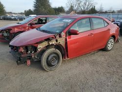 Salvage cars for sale from Copart Finksburg, MD: 2017 Toyota Corolla L