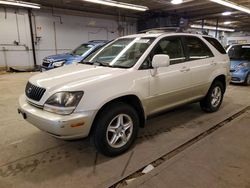 Salvage cars for sale from Copart Wheeling, IL: 1999 Lexus RX 300