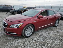 Salvage cars for sale from Copart Cahokia Heights, IL: 2018 Buick Lacrosse Essence