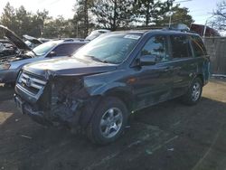 Honda Pilot ex salvage cars for sale: 2006 Honda Pilot EX