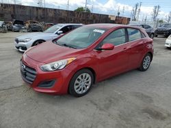 Salvage cars for sale at Wilmington, CA auction: 2017 Hyundai Elantra GT