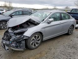 Salvage cars for sale at Arlington, WA auction: 2017 Honda Accord EX