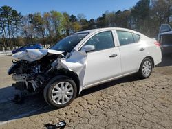 Salvage cars for sale at Austell, GA auction: 2019 Nissan Versa S