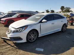 Salvage cars for sale at San Diego, CA auction: 2015 Hyundai Sonata Sport