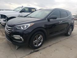 Salvage cars for sale at Grand Prairie, TX auction: 2017 Hyundai Santa FE Sport