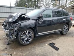 Salvage cars for sale at Austell, GA auction: 2018 Nissan Pathfinder S