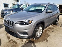 Salvage cars for sale from Copart Pekin, IL: 2021 Jeep Cherokee Latitude