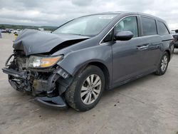 Vehiculos salvage en venta de Copart Grand Prairie, TX: 2014 Honda Odyssey EXL