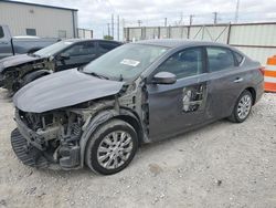 Salvage cars for sale from Copart Haslet, TX: 2018 Nissan Sentra S
