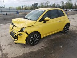 Salvage cars for sale at Lumberton, NC auction: 2012 Fiat 500 POP