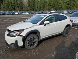 Salvage cars for sale from Copart Graham, WA: 2021 Subaru Crosstrek Premium