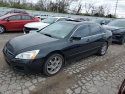 Salvage cars for sale at Cahokia Heights, IL auction: 2007 Honda Accord EX