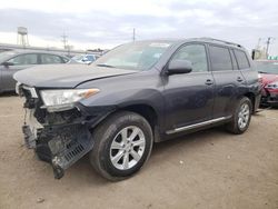 Salvage cars for sale at Chicago Heights, IL auction: 2011 Toyota Highlander Base