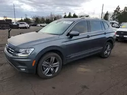 Salvage cars for sale from Copart Denver, CO: 2020 Volkswagen Tiguan SE