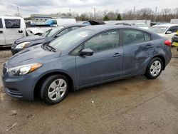 Salvage cars for sale from Copart Louisville, KY: 2016 KIA Forte LX