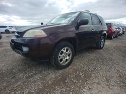 Acura MDX Touring salvage cars for sale: 2001 Acura MDX Touring