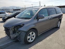 Carros salvage a la venta en subasta: 2018 Toyota Sienna LE