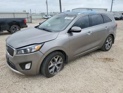 Salvage cars for sale from Copart Temple, TX: 2018 KIA Sorento SX