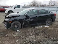 Honda salvage cars for sale: 2018 Honda Civic LX