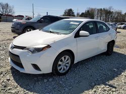 Vehiculos salvage en venta de Copart Mebane, NC: 2016 Toyota Corolla L