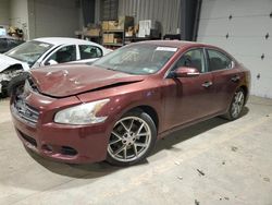 Salvage cars for sale at West Mifflin, PA auction: 2010 Nissan Maxima S