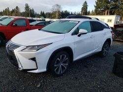 Salvage cars for sale from Copart Graham, WA: 2018 Lexus RX 350 Base