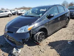 Salvage cars for sale at Hillsborough, NJ auction: 2015 Toyota Prius