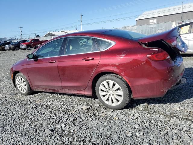 2016 Chrysler 200 LX