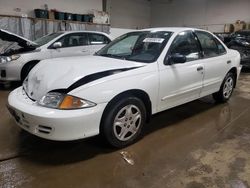 Chevrolet Cavalier salvage cars for sale: 2002 Chevrolet Cavalier LS