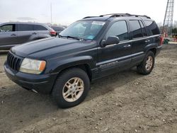 Jeep Grand Cherokee salvage cars for sale: 1999 Jeep Grand Cherokee Limited