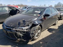 Salvage cars for sale from Copart Hillsborough, NJ: 2016 Toyota Camry LE