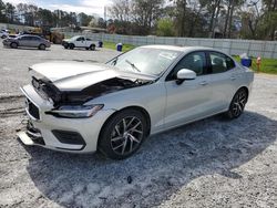 Salvage cars for sale from Copart Fairburn, GA: 2020 Volvo S60 T5 Momentum
