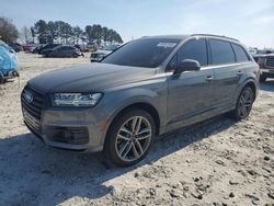 Salvage cars for sale at Loganville, GA auction: 2018 Audi Q7 Prestige