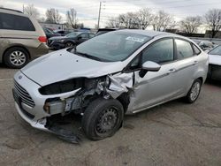 Ford Fiesta salvage cars for sale: 2017 Ford Fiesta S