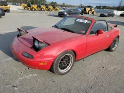 Vehiculos salvage en venta de Copart Dunn, NC: 1991 Mazda MX-5 Miata