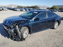 Salvage cars for sale from Copart Las Vegas, NV: 2021 Toyota Camry LE