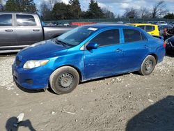 Salvage cars for sale from Copart Madisonville, TN: 2009 Toyota Corolla Base