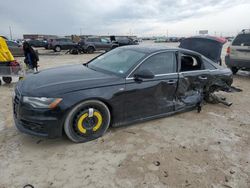 Salvage cars for sale from Copart Haslet, TX: 2015 Audi A6 Prestige