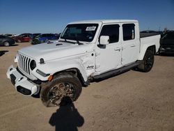 Jeep Gladiator salvage cars for sale: 2021 Jeep Gladiator Overland