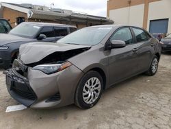 Salvage cars for sale from Copart Hayward, CA: 2019 Toyota Corolla L