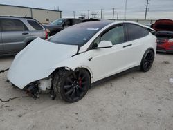 Salvage cars for sale at Haslet, TX auction: 2016 Tesla Model X