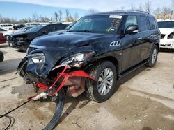 Infiniti salvage cars for sale: 2015 Infiniti QX80