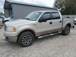 Salvage cars for sale at Midway, FL auction: 2006 Ford F150 Supercrew