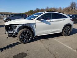 Salvage cars for sale from Copart Brookhaven, NY: 2022 Infiniti QX55 Sensory
