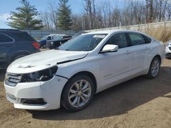 Chevrolet Impala LT salvage cars for sale: 2018 Chevrolet Impala LT