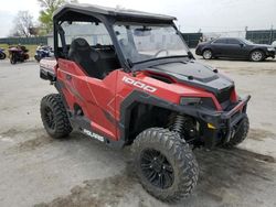 Salvage cars for sale from Copart Sikeston, MO: 2020 Polaris General 1000 Deluxe
